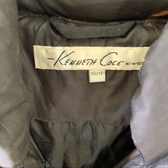 Kenneth Cole Black Down Puffer Coat - Picture 8 of 14